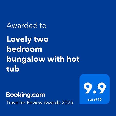 Lovely Two Bedroom Bungalow With Hot Tub Yeovil Zewnętrze zdjęcie